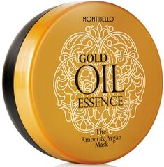 Kaitsev juuksemask Montibello Gold Oil Essence The Amber & Argan (200ml) hind ja info | Juuksepalsamid | kaup24.ee