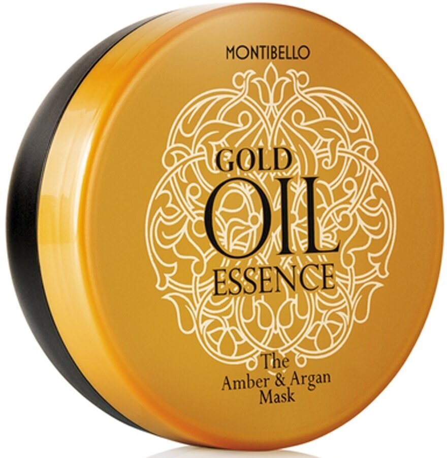 Kaitsev juuksemask Montibello Gold Oil Essence The Amber & Argan (200ml) hind ja info | Juuksepalsamid | kaup24.ee