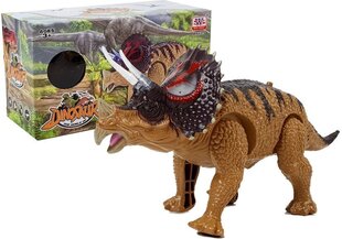 Mängudinosaurus Triceratops, pruun hind ja info | Poiste mänguasjad | kaup24.ee