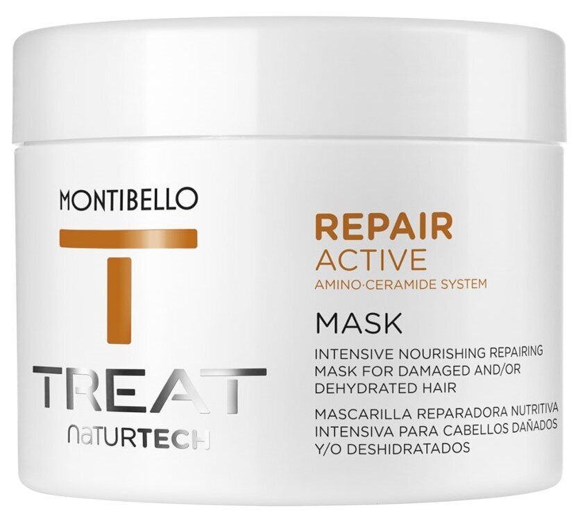 Toitev juuksemask Montibello TREAT NaturTech Repair Active (500ml) цена и информация | Juuksepalsamid | kaup24.ee