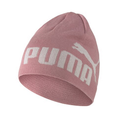 Naiste vabaajamüts Puma Ess Logo Beanie Foxglove-NO 1 - 02233025, roosa цена и информация | Женские шапки | kaup24.ee