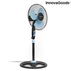 SEISUVENTILAATOR INNOVAGOODS Ø 40 CM 50W MUST SININE цена и информация | Вентиляторы | kaup24.ee