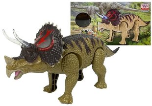 Mängudinosaurus Triceratops, roheline hind ja info | Poiste mänguasjad | kaup24.ee