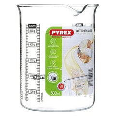 Mõõduklaas Pyrex Kitchen Lab Läbipaistev klaas, maht 0,75 L hind ja info | Klaasid, tassid ja kannud | kaup24.ee