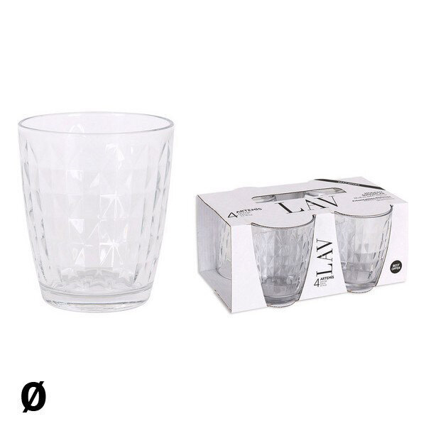 Klaaside komplekt LAV Artemis 415 ml Klaas (4 tk): Maht - 340 cc - ø 8,5 x 10 cm цена и информация | Klaasid, tassid ja kannud | kaup24.ee