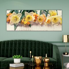 Репродукция на холсте Цветы, 30x80 см цена и информация | Репродукции, картины | kaup24.ee