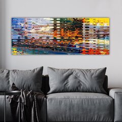 Reproduktsioon lõuendil Abstraktsioon, 30x80 cm цена и информация | Картины, живопись | kaup24.ee