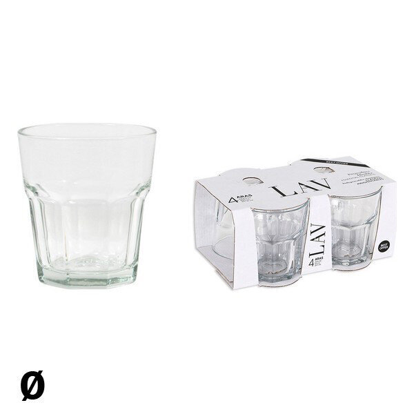 Klaaside komplekt LAV Aras 325 ml Klaas (4 tk): Maht - 325 g - ø 8,3 x 12 cm hind ja info | Klaasid, tassid ja kannud | kaup24.ee