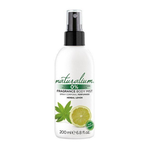 Kehasprei Herbal Lemon Naturalium naistele, 200 ml цена и информация | Lõhnastatud kosmeetika naistele | kaup24.ee