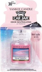 Yankee Candle auto õhuvärskendaja Ultimate Pink Sands hind ja info | Autolõhnastajad | kaup24.ee