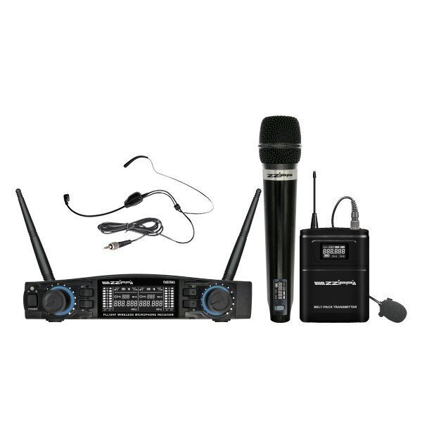 Mikrofon koos jaamaga (manuaal + peas) ZZIPP TXZZ582 hind ja info | Mikrofonid | kaup24.ee