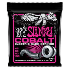 Струны для бас-гитары Ernie Ball P02734 45 - 100 (Super Slinky Cobalt) цена и информация | Принадлежности для музыкальных инструментов | kaup24.ee