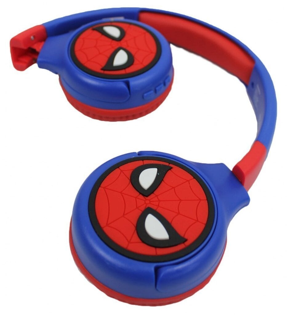 Lexibook - 2 in 1 Bluetooth and Wired comfort foldable Headphones with kids safe volume - Spider-Man hind ja info | Kõrvaklapid | kaup24.ee