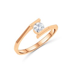 Золотое кольцо 585, ZGR0004_180, 2.00 г, 18.0 цена и информация | Кольцо | kaup24.ee