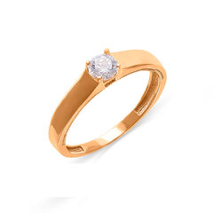 Золотое кольцо 585, ZGR0001_180, 1.81 г, 18.0 цена и информация | Кольцо | kaup24.ee