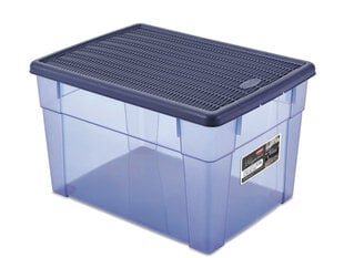 Stefanplast коробка, синяя, 20 л цена и информация | Ящики для вещей | kaup24.ee