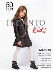 Tüdrukute sukkpüksid Incanto Micro 50 DEN, pruun hind ja info | Tüdrukute sukkpüksid ja sokid | kaup24.ee