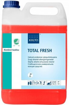 Ökoloogiline universaalne puhastusvahend KIILTO Total Fresh, kergelt aluseline, kontsentreeritud, 5 l hind ja info | Puhastusvahendid | kaup24.ee