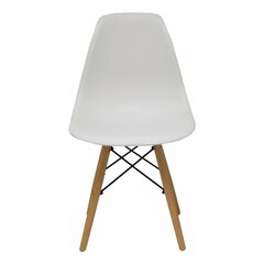 Обеденный стул Foröl, белый цена и информация | Стулья для кухни и столовой | kaup24.ee