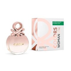 Tualettvesi Benetton Colors Woman Rose EDT naistele, 50 ml hind ja info | Naiste parfüümid | kaup24.ee