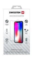 Swissten Ultra Slim Защитное стекло Premium 9H Защитное стекло Apple iPhone 13 Pro Max цена и информация | Защитные пленки для телефонов | kaup24.ee