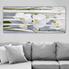 Репродукция на холсте Орхидеи, 50x120 см цена и информация | Картины, живопись | kaup24.ee