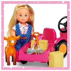 Кукла Эви с трактором Simba Evi Love цена и информация | Игрушки для девочек | kaup24.ee