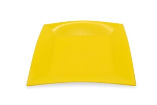 Тарелки MoodFood, желтые, 23х23 см, 25 шт. цена и информация | Посуда, тарелки, обеденные сервизы | kaup24.ee