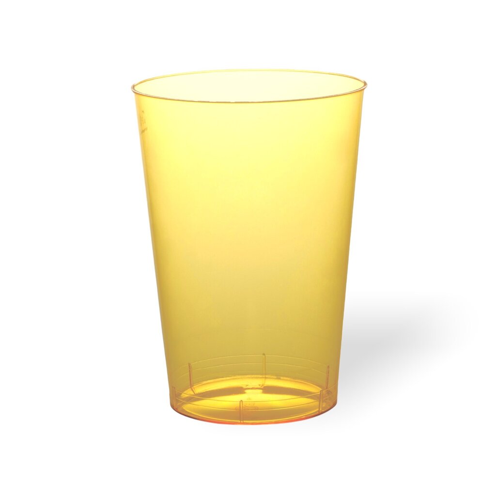 Klaasid MoodFood, kollased, 230 ml, 50 tk hind ja info | Klaasid, tassid ja kannud | kaup24.ee