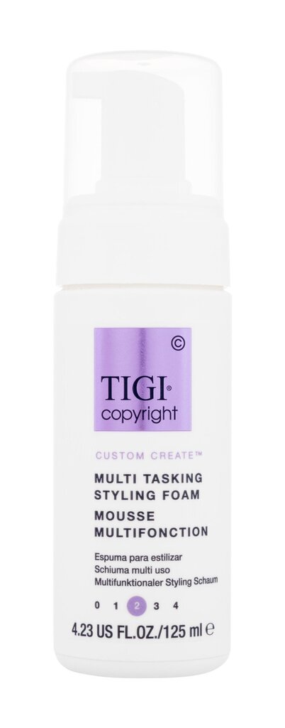 Mitmekülgne soenguvaht TIGI COPYRIGHT Multi Tasking Foam 125ml цена и информация | Viimistlusvahendid juustele | kaup24.ee