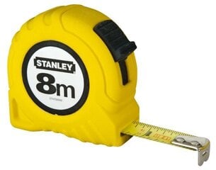 Mõõdulint 8m / 25mm Stanley 0-30-457 цена и информация | Механические инструменты | kaup24.ee