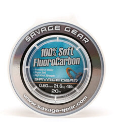 Tamiil Savage Gear Soft Fluoro Carbon, 0.26 mm, 50 m hind ja info | Tamiilid | kaup24.ee