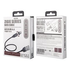 Remax Zigie Magnetic Cable USB For micro USB 3A, 1,2 m hind ja info | Mobiiltelefonide kaablid | kaup24.ee