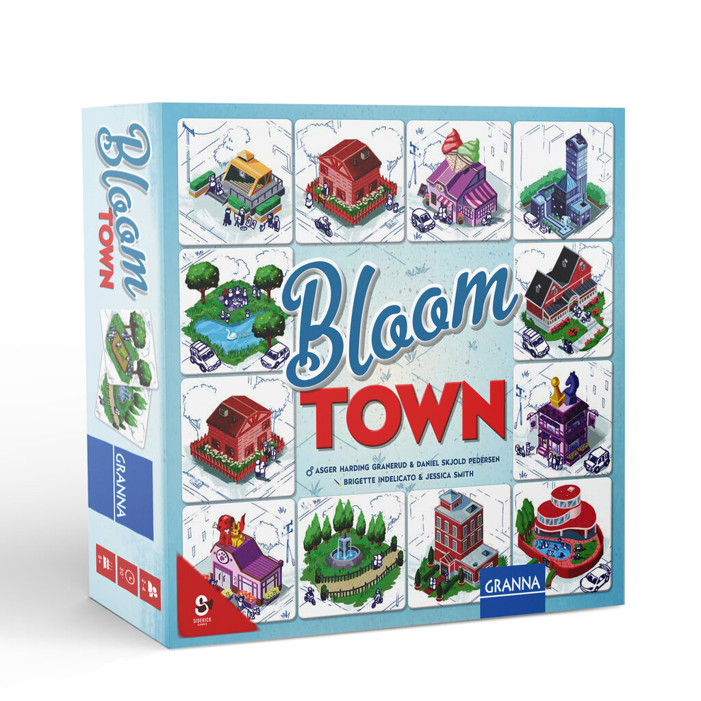 Lauamäng Bloom Town EE, LV, LT, RU hind ja info | Lauamängud ja mõistatused | kaup24.ee