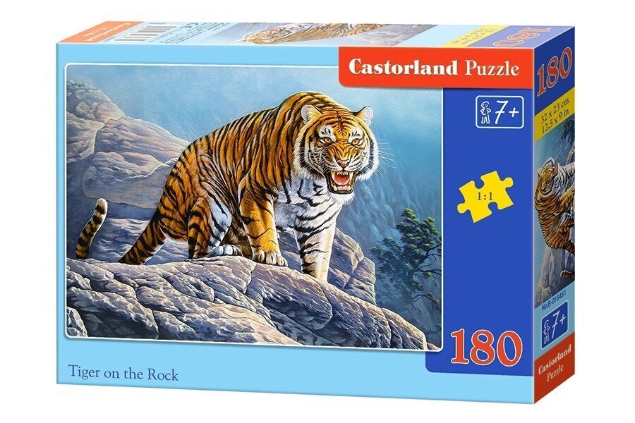 Puzzle 180 Tiger on the Rock 18451 цена и информация | Pusled | kaup24.ee