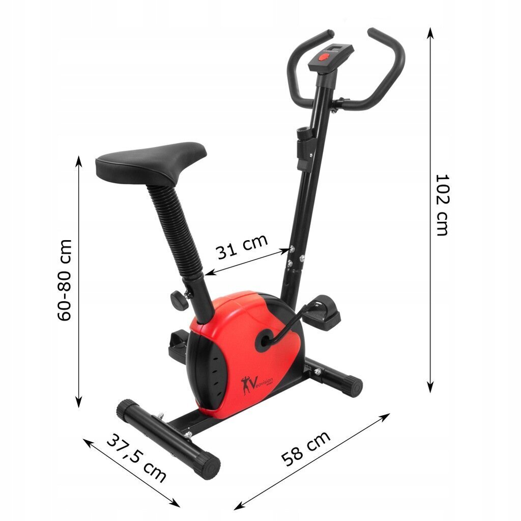 Velotrenažöör Veovision Sport F37, punane цена и информация | Velotrenažöörid | kaup24.ee