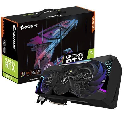 Gigabyte Aorus GeForce RTX 3080 Ti Master 12G hind ja info | Videokaardid (GPU) | kaup24.ee