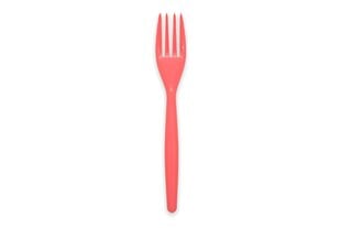 Kahvlid MoodFood 18,5 cm, punased, 20 tk hind ja info | Söögiriistad | kaup24.ee