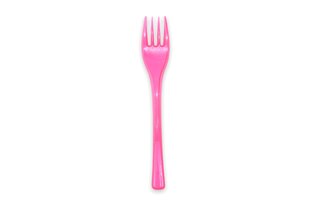 Magustoidukahvlid MoodFood 14 cm, fuksia, 50 tk цена и информация | Столовые приборы | kaup24.ee