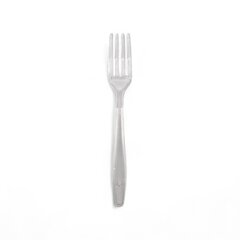 MoodFood kahvel 19 cm, läbipaistev, 6 tk hind ja info | Söögiriistad | kaup24.ee