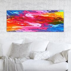 Reproduktsioon lõuendil Abstraktsioon, 30x80 cm цена и информация | Картины, живопись | kaup24.ee