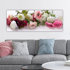 Reproduktsioon lõuendil Lilled, 30x80 cm цена и информация | Картины, живопись | kaup24.ee