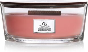 WoodWick lõhnaküünal Melon & Pink Quartz, 453,6 g цена и информация | Подсвечники, свечи | kaup24.ee