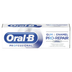 Зубная паста ORAL B Gum & Enamel Professional Whitening, 75 мл цена и информация | Для ухода за зубами | kaup24.ee