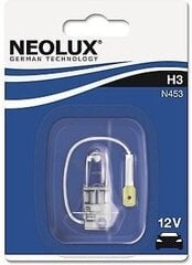 Лампочка Neolux H3, 55W цена и информация | Автомобильные лампочки | kaup24.ee