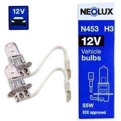 Лампочка Neolux H3, 55W цена и информация | Автомобильные лампочки | kaup24.ee