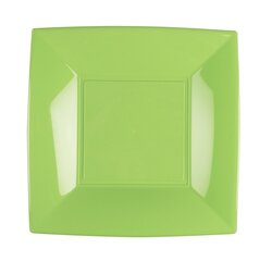 Тарелки MoodFood, светло-зеленые, 18х18 см, 25 шт. цена и информация | Посуда, тарелки, обеденные сервизы | kaup24.ee