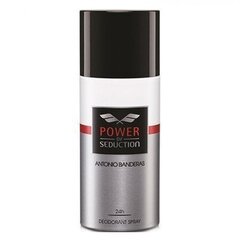 Spreideodorant Antonio Banderas Power Of Seduction meestele, 150 ml hind ja info | Lõhnastatud kosmeetika meestele | kaup24.ee