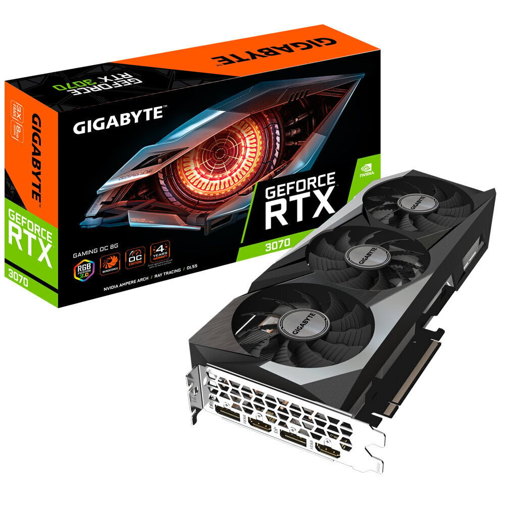 Gigabyte GeForce RTX 3070 Gaming OC 8G hind ja info | Videokaardid (GPU) | kaup24.ee