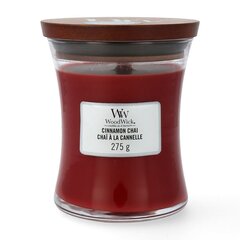 WoodWick ароматическая свеча Cinnamon Chai, 275 г цена и информация | Подсвечники, свечи | kaup24.ee